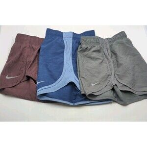 Nike Womens Running Shorts Lot Of 3 Medium 3in Inseam